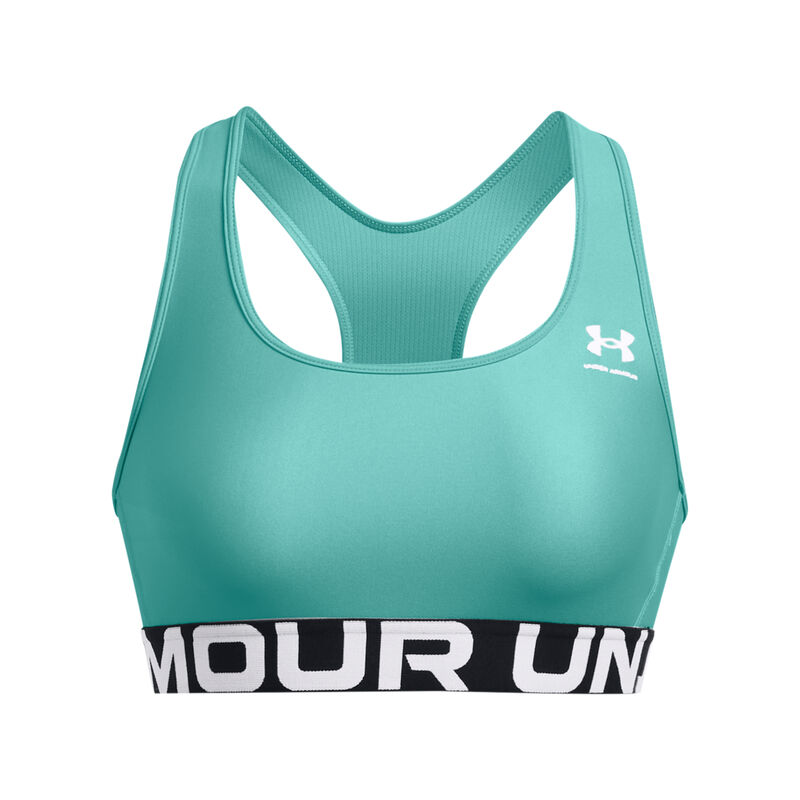 Under Armour Women's HeatGear® Armour Mid Branded Sports Bra image number 0