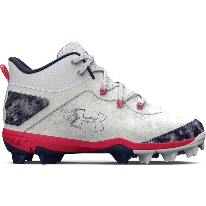 Under Armour Boys' Harper 8 Mid RM USA Basrball Cleats image number 0