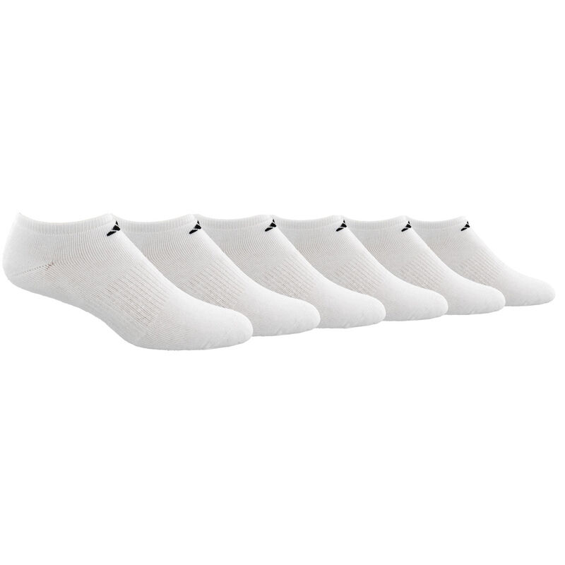 adidas Men's Athletic Cushioned 6-Pack No Show Socks image number 7