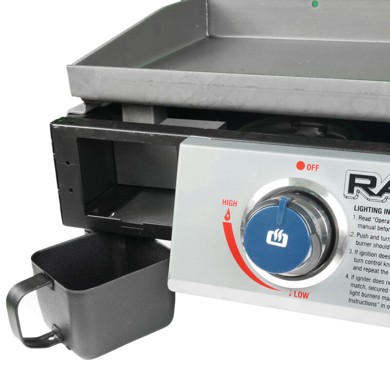 Razor 2-Burner Portable LP Gas Griddle without Lid image number 4