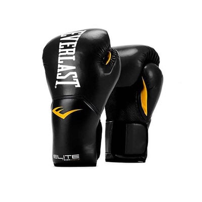 Everlast 14 Oz. Black Pro Style Training Glove