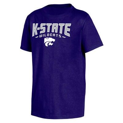 Knights Apparel Youth Short Sleeve Kansas State Classic Arch Tee