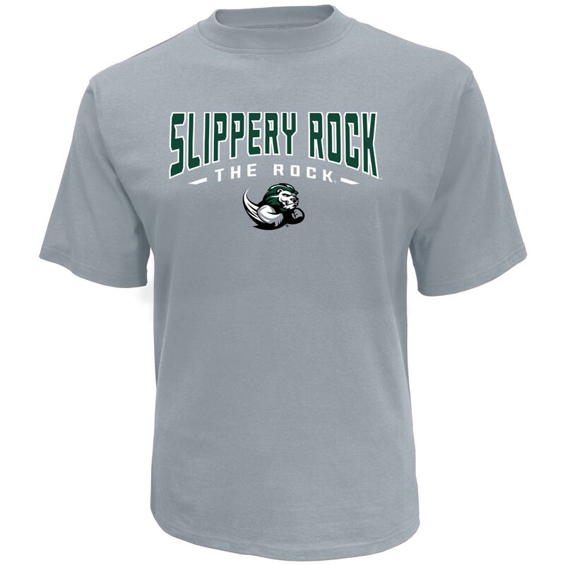 Knights Apparel Men's Short Sleeve Slippery Rock Classic Arch Tee image number 0