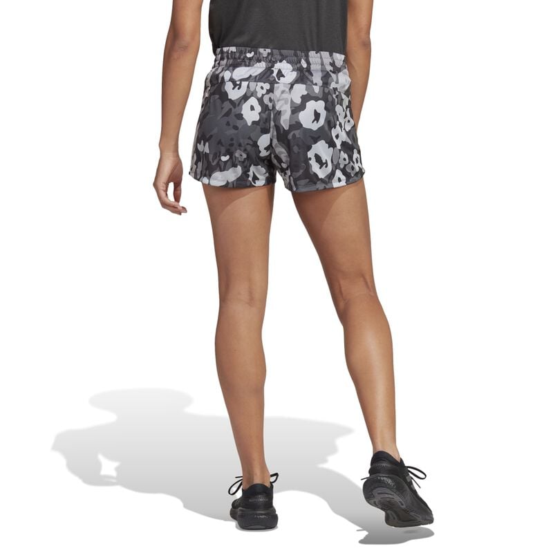 adidas Men's Pacer Aeroready Train Essentials Minimal Branding Floral Print Shorts image number 3