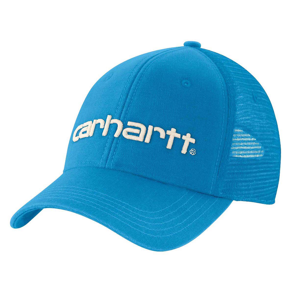 【carhartt】速達無料Signatureトラッカーメッシュキャップ/blue 0684007111203-