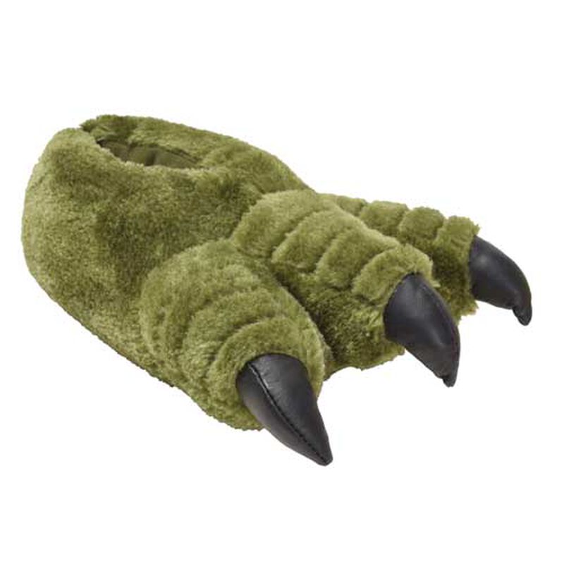 Capelli Sport Boys' Dino Claw Green Slippers, , large image number 0