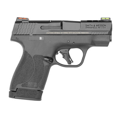 Smith & Wesson M&P9 Shield+ Fiber Optic Pistol