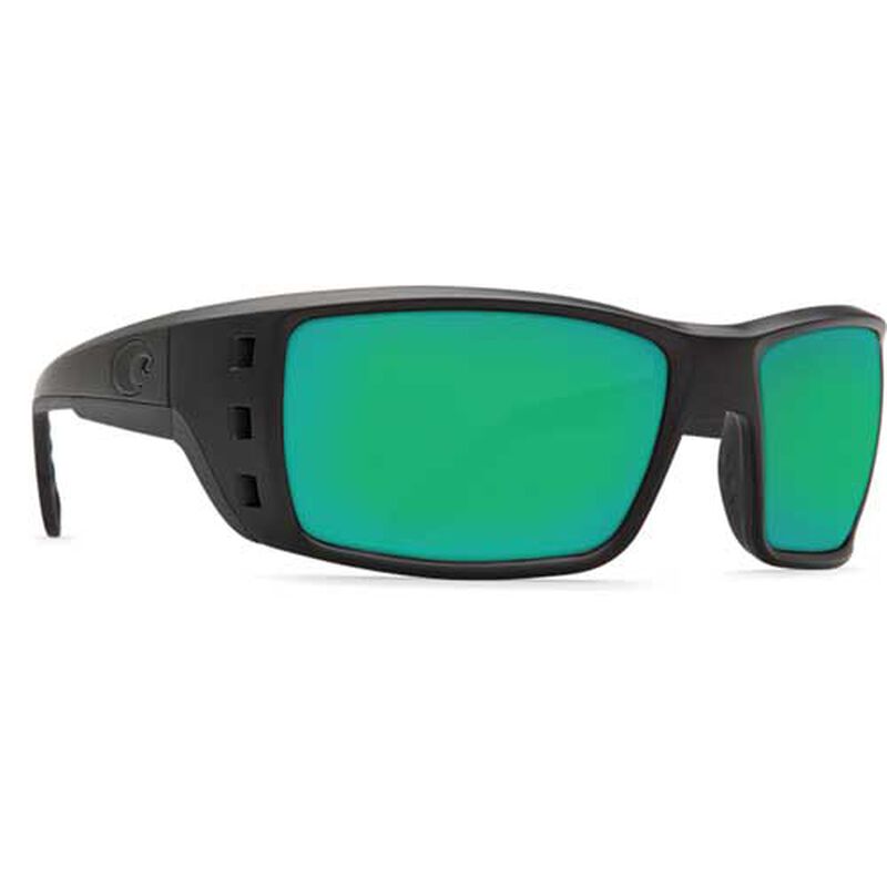 Costa Permit Blackout Frame with Green Mirror Lens, , large image number 0