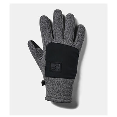 Men's ColdGear Infrared Fleece Gloves, Black, large