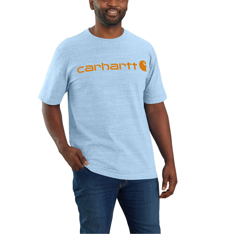 Carhartt Loose Fit Heavyweight Short-Sleeve Logo Graphic T-Shirt image number 0