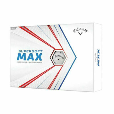 Callaway Golf Supersoft Max White Golf Balls 12 Pack