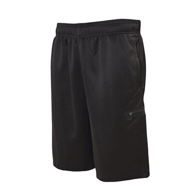 Legend Men's Heather Polybonded Zip Cargo Shorts