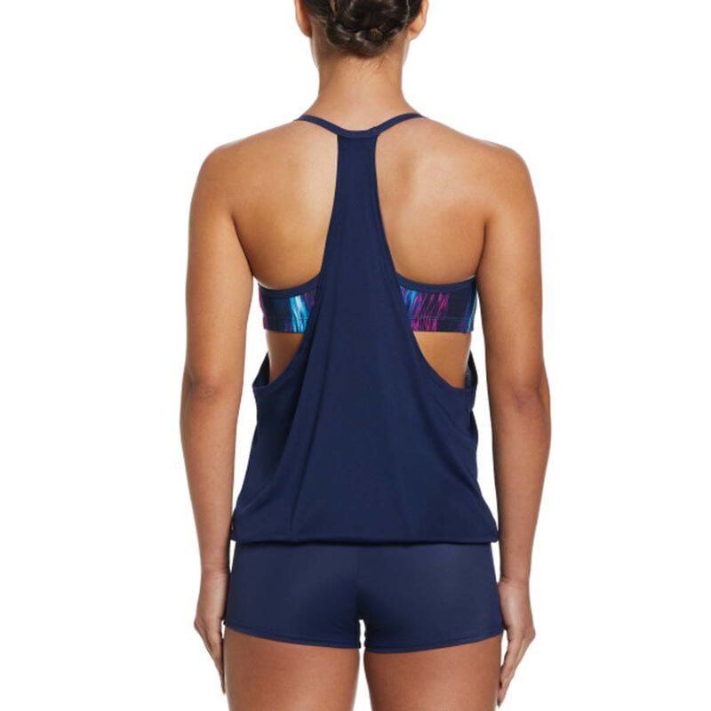 Nike Women's Blur Layered Tankini Set image number 2