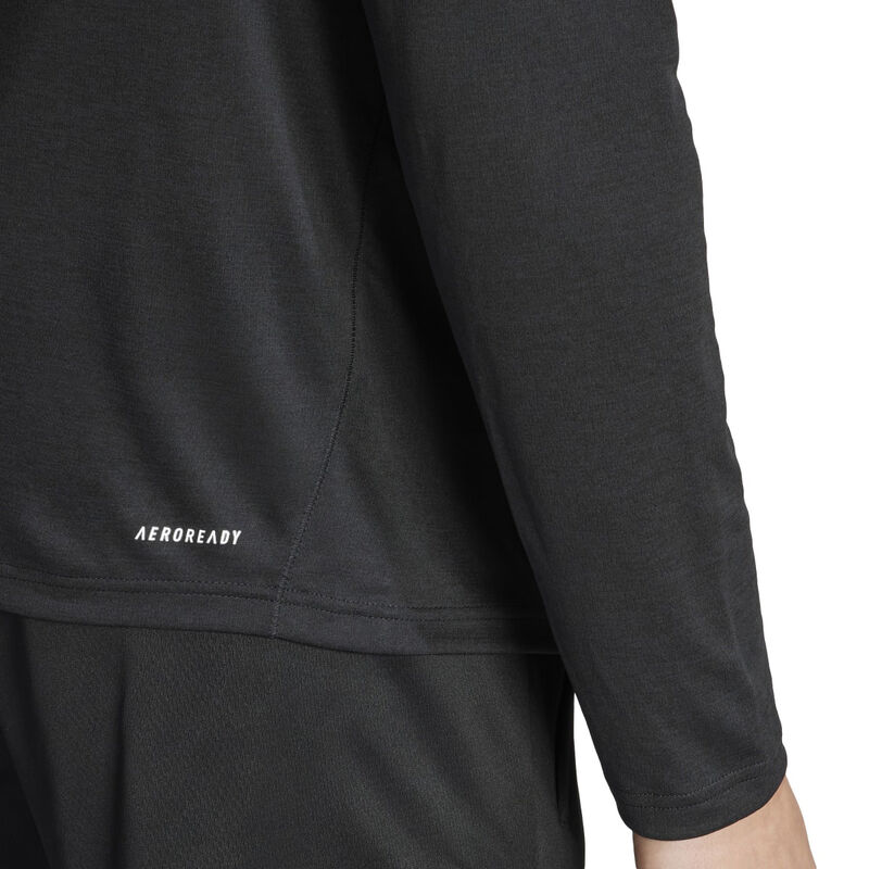 adidas Men's Train Essentials Seasonal Training 1/4-Zip Long Sleeve Sweatshirt image number 9