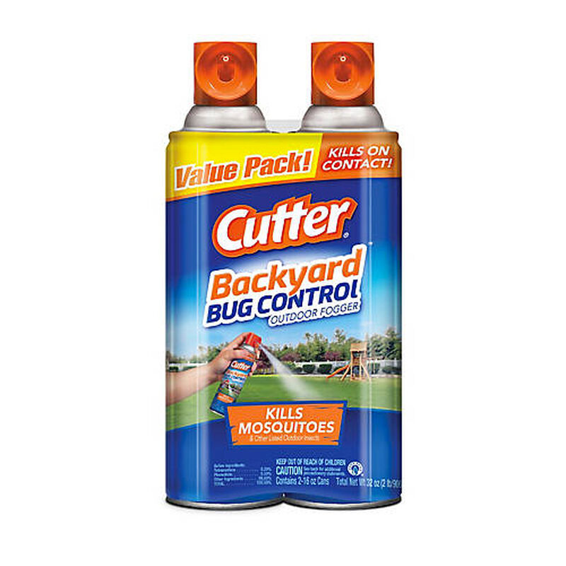 Cutter Backyard Bug Control 16-Ounce Outdoor Insect Fogger image number 1