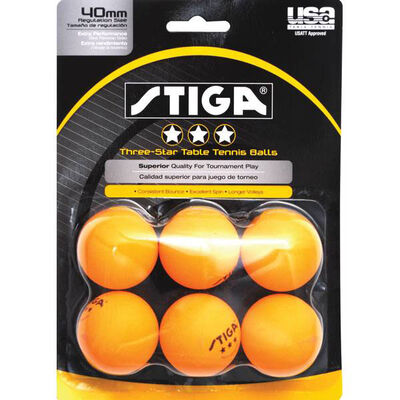 Stiga 3-Star Table Tennis Balls