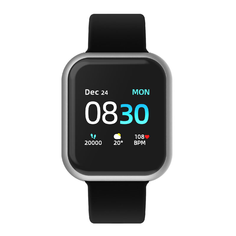 Itouch Air 3 Smartwatch: Silver and Black Strap 44 MM image number 3