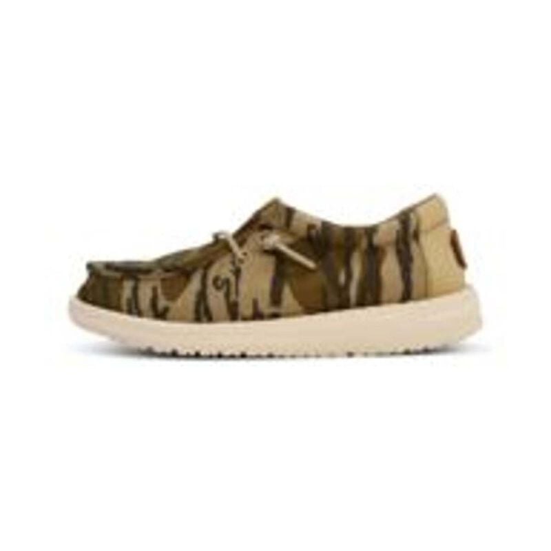 HeyDude Boys' Wally Mossy Oak Obl Y Camo Shoes image number 2