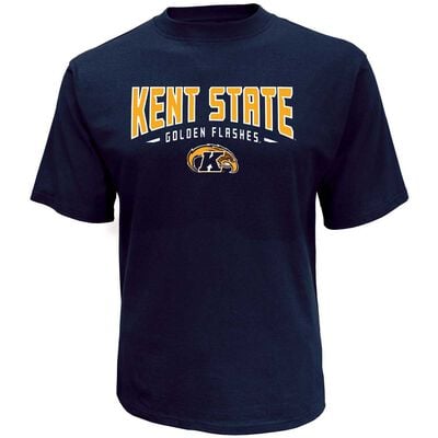 Knights Apparel Men's Short Sleeve Kent State Classic Arch Tee