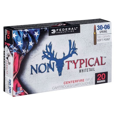 Federal Federal 180GR Soft Point Non-Typical