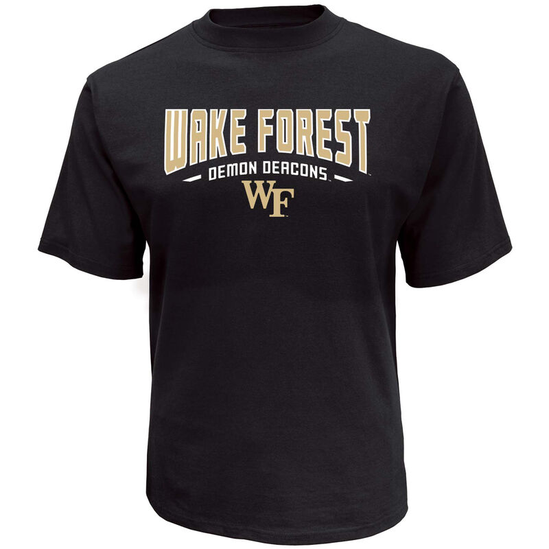 Knights Apparel Men's Short Sleeve Wake Forest Classic Arch Tee image number 0
