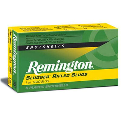 Remington 12 Gauge Rifled Slug Ammunition