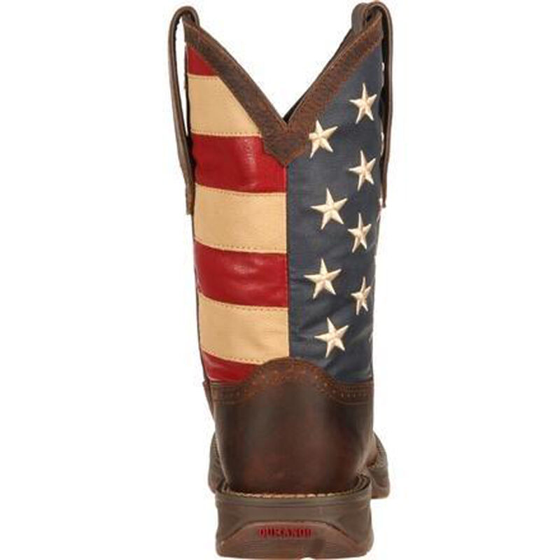 Durango Men's Rebel Patriotic Pull-On Western Flag Boots image number 2