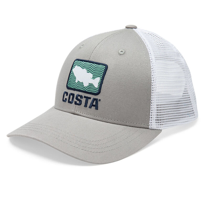 Costa Bass Waves Trucker Hat image number 0