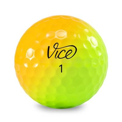 Vice Golf Pro Plus Vice Yellow/Orange 12 Pack Golf Balls