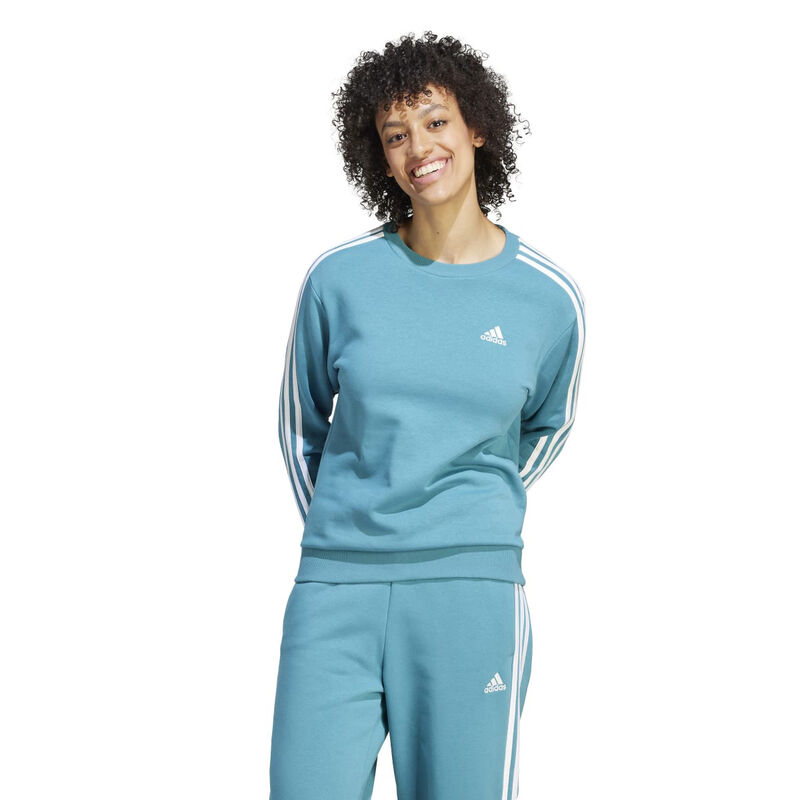 adidas Women's Essentials 3-Stripes Fleece Sweatshirt image number 0