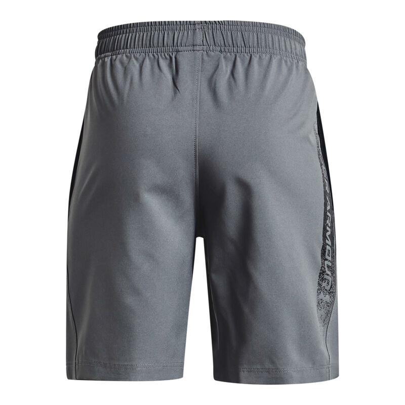 Under Armour Boys' Woven Graphic Shorts image number 1