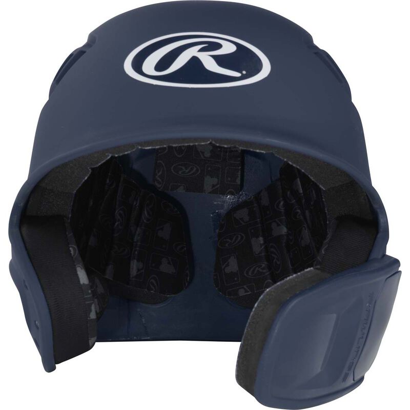 Rawlings Junior Reversible R16 Matte Batting Helmet image number 0