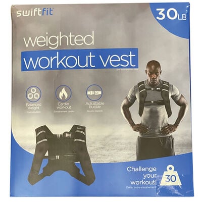 Swiftfit 30lb Weighted Workout Vest