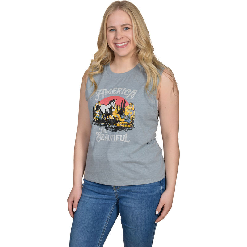 Staghorn River Women's Graphic Tank image number 1