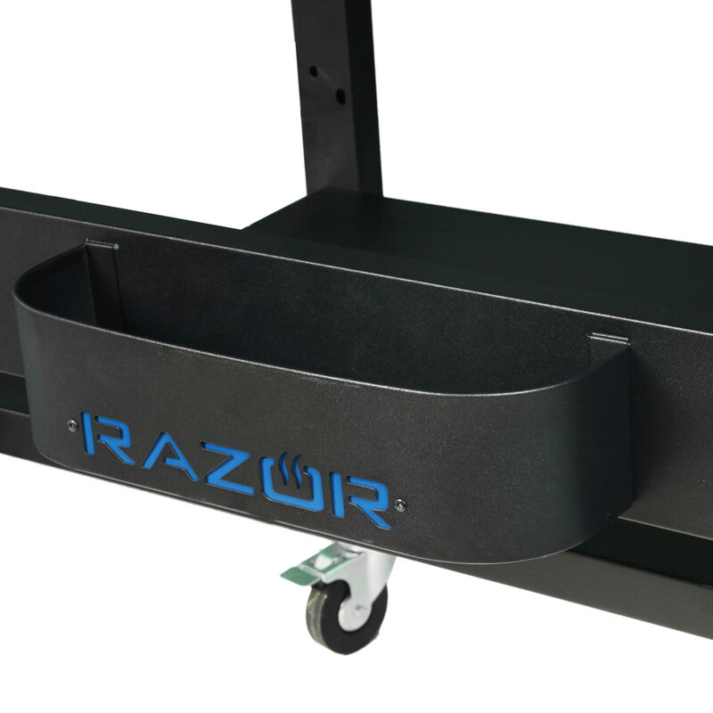 Razor 2 Burner Griddle with Foldable Side Shelves with Included Condiment Tray and Wind Guards image number 4
