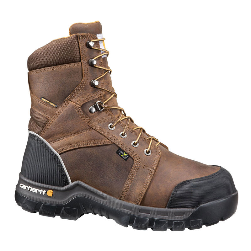 Carhartt Rugged Flex WP MG 8" Composite Toe Work Boot image number 0