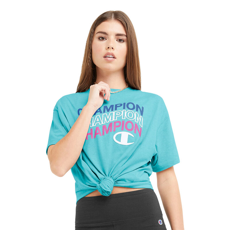Champion Women's Classic Loose Tee image number 1