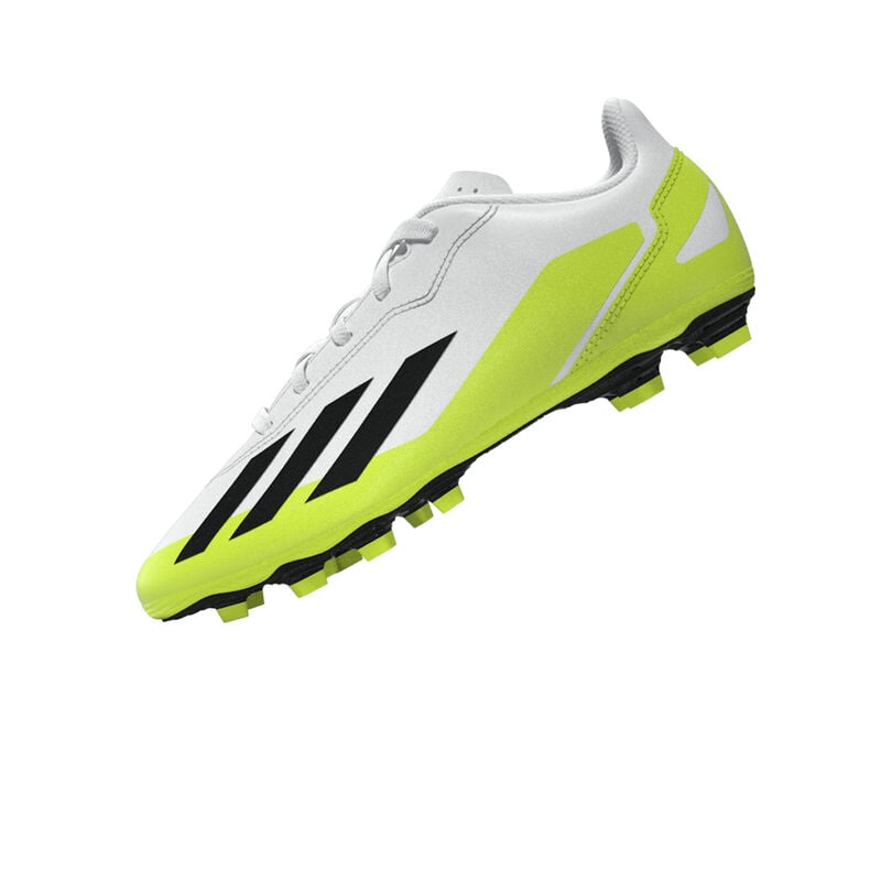 adidas Youth X Crazyfast.4 Flexible Ground Soccer Cleats image number 10