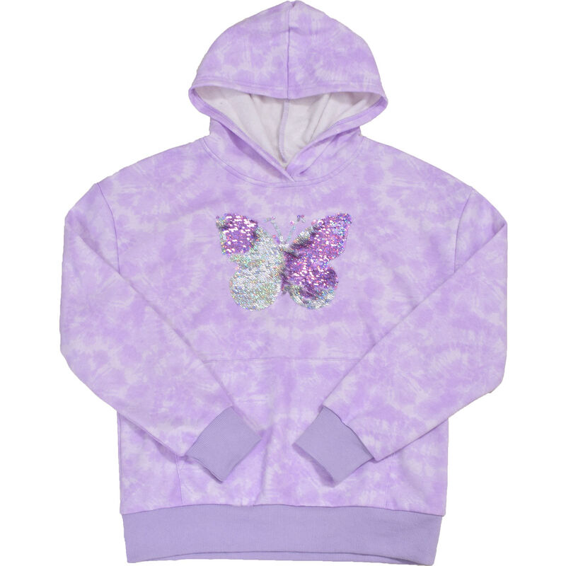 Freestyle Girls' Butterfly Sequence Hoodie image number 0