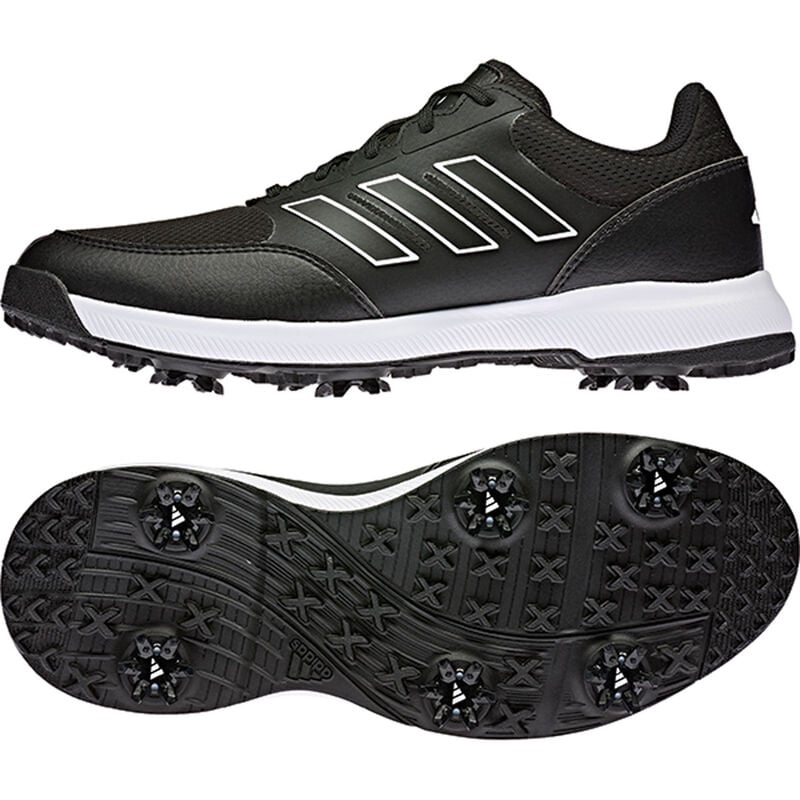 adidas Men's Tech Respsone 3.0 Golf Shoes - Black image number 0
