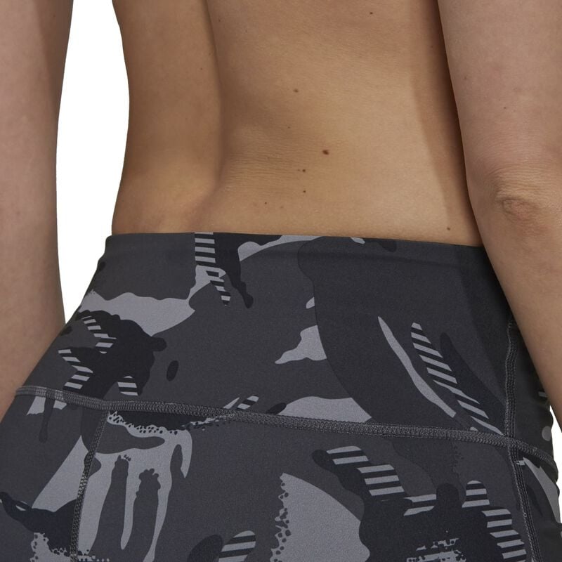 adidas Women's 4-Inch Camo Short Tights image number 6