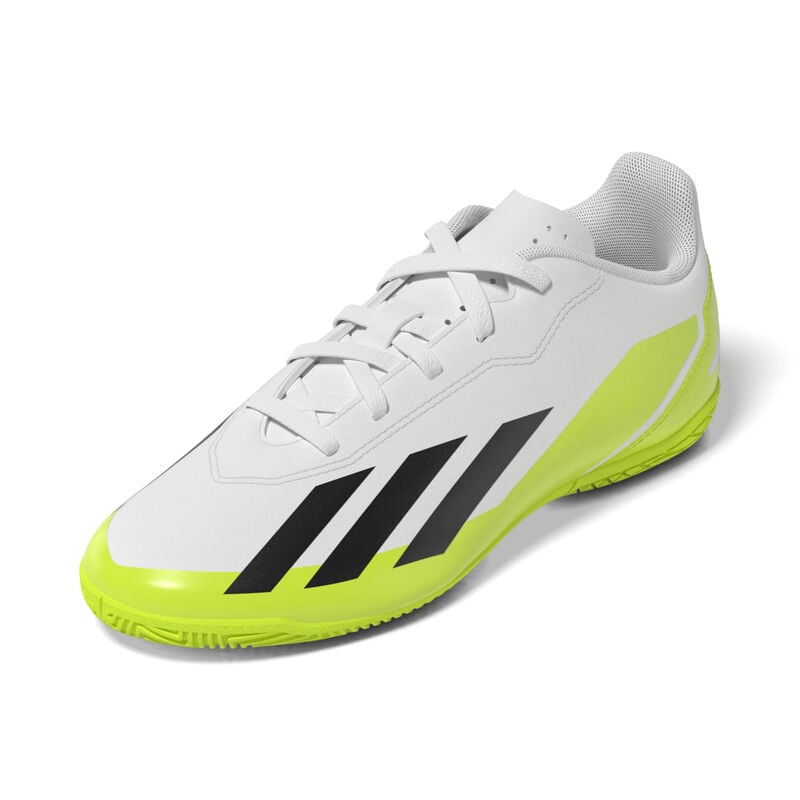 adidas Youth X Crazyfast.4 Indoor Soccer Cleats image number 9
