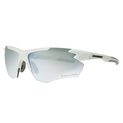 Rawlings White Blue Mirror Strike Zone Sunglasses