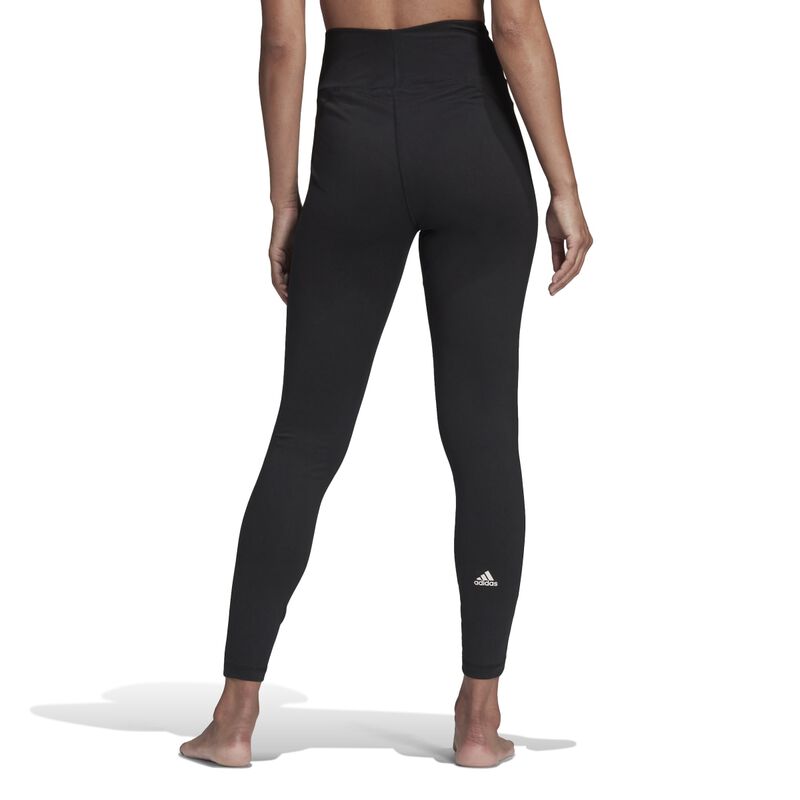 adidas Women's Yoga Essentials High-Waisted Leggings image number 3