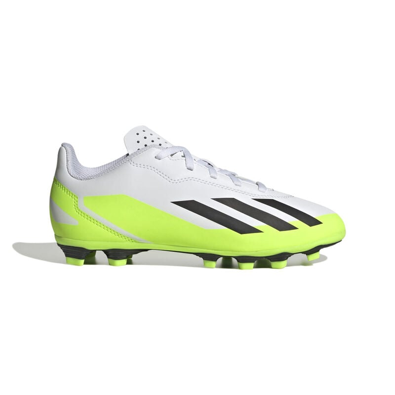 adidas Youth X Crazyfast.4 Flexible Ground Soccer Cleats image number 0