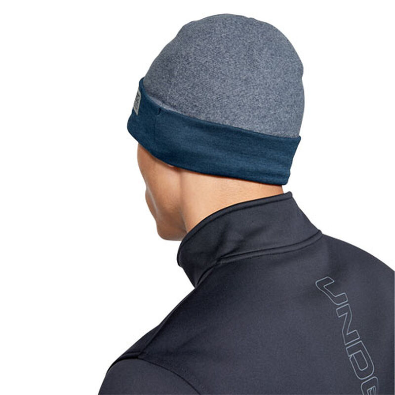 Men's ColdGear Infrared Fleece Ski Hat, Navy, large image number 0