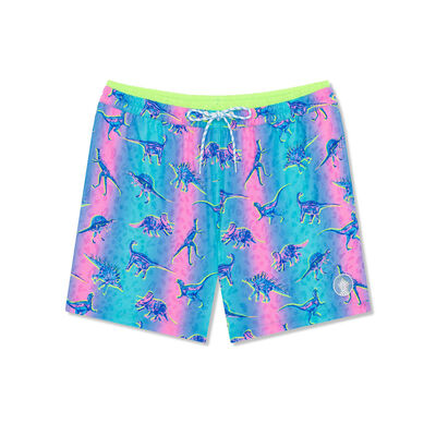 Chubbies Men's Dino Delights 5.5" Lined Classic Swim Trunk