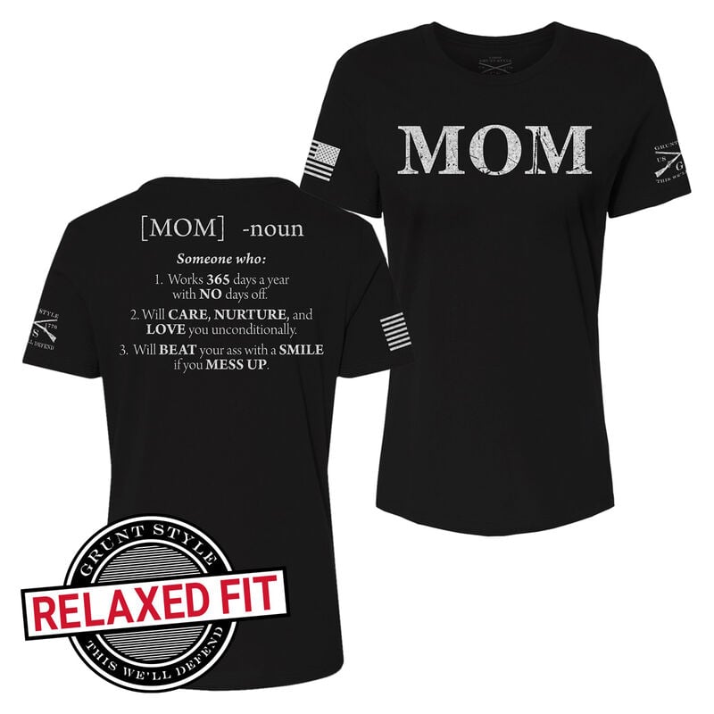 Grunt Style Women's Mom Defined Relaxed Fit Tee image number 0