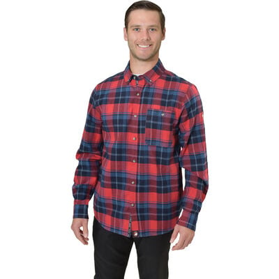Canada Weather Gear Men's Plaid Flannel Shirt