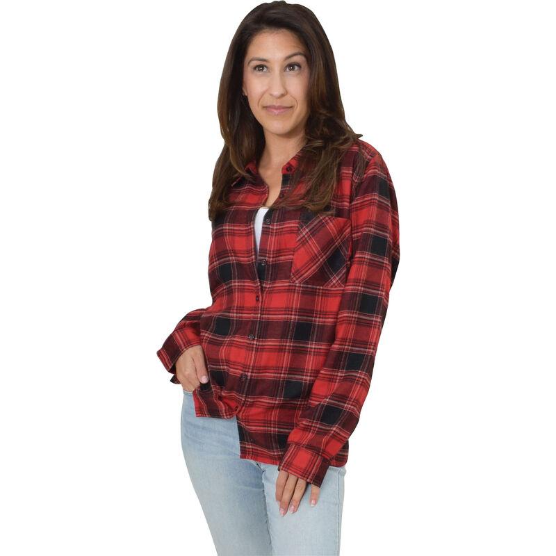 Canyon Creek Women's Red/Black Flannel image number 0
